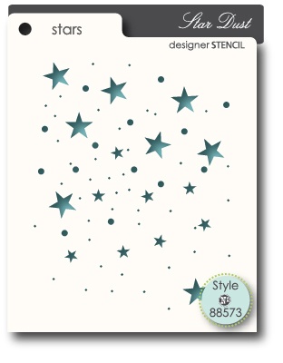 Маска от Memory Box - STENCILS- Stardust