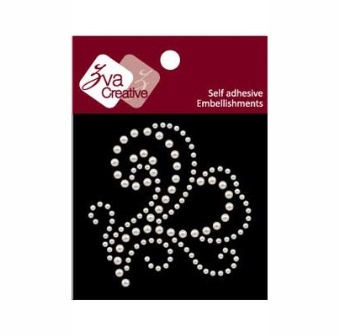 Украшение из жемчуга от Zva Creative - Flourish - white pearl, цвет белый