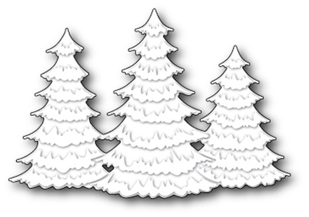 Ножи от Memory Box - DIES- Frosted Christmas Trio