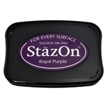 Перманентные чернила Tsukineko - StazOn Pads Royal Purple