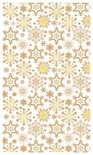 Набор натирок от ScrapBerry's - СНЕЖИНКИ, 12x20 см коричневые