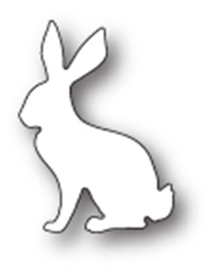 Нож для вырубки от Poppystamps - Serene Rabbit