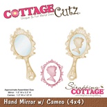 Лезвие CottageCutz Hand Mirror w/ Cameo, 10х10 см