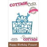Лезвие CottageCutz - Elites Die - Happy Birthday Present