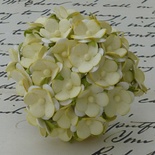 Цветочки Sweetheart 2-tone Pale Yellow, 15 мм, 10 шт.