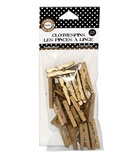 Мини-прищепка Canvas Corp - Gold, 1 штука, длина 2,5 см