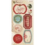 Наклейки My Mind’s Eye - Joyous - Stickers, 8 штук