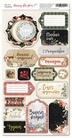 Чипборд для скрапбукинга от Scrapmir - Merry Christmas RU, 18шт