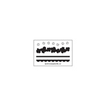 Набор штампов от Concord & 9th - Friend Like You Borders stamp set,  4 шт.