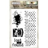 Акриловые штампы от 7 Dots Studio от 7 Dots Studio - Lost and Found - Clear Stamp Set, 10,1x15,2 см
