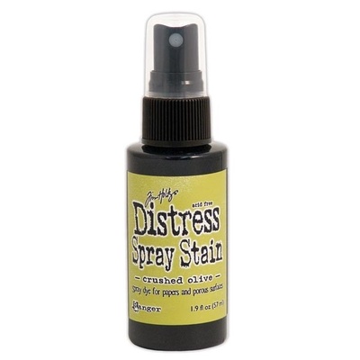 Краска-спрей Ranger - Tim Holtz - Distress Spray Stains - Crushed Olive