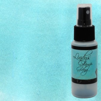 Спрей для штампинга от Lindy's Stamp Gang - Ocean Breeze Blue, цвет голубой