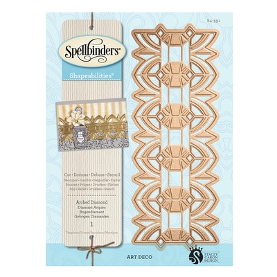 Нож для вырубки от Spellbinders - Art Deco - Arched Diamond