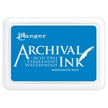 Архивные чернила Ranger - Archival Ink Pads - Manganese Blue