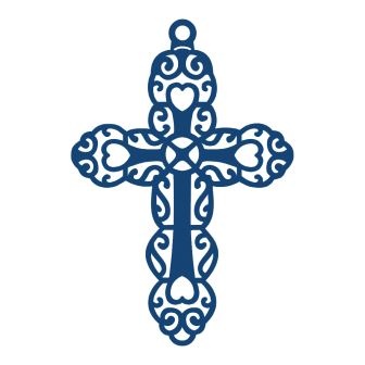 Нож от Tattered Lace Dies - Small Cross - Маленький крестик