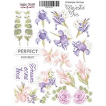 Набор наклеек (стикеров) 041 - Majestic Iris, ТМ Фабрика Декора