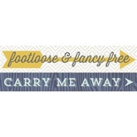 Вырубка из кардстока My Mind's Eye Carefree, 5х15 см