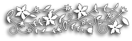 Лезвие от Memory Box - Fairytale Flower Border