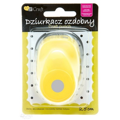 Дірокол фігурний 1,9 СМ  - КРУГ, TM dpCraft (Dalprint)