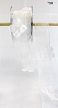 Лента с цветочком Flowers and Pearl, цвет: белый, ширина 38,1 мм, 90 см