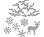 Ножи от Spellbinders - Winter Canopy and Elements Etched Dies Four Seasons by Lene Lok 