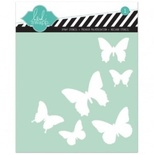 Трафарет от Heidi Swapp - BUTTERFLY - STENCILS