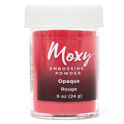 Пудра для ембоссинга Moxy Opaque Rouge от American Crafts, 17 г