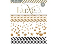 Металлизированные натирки от Pink Paislee - Luxe Collection - Confetti Rub Ons - Copper and black