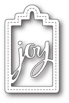 Нож для вырубки от Poppystamps - Joy Tag