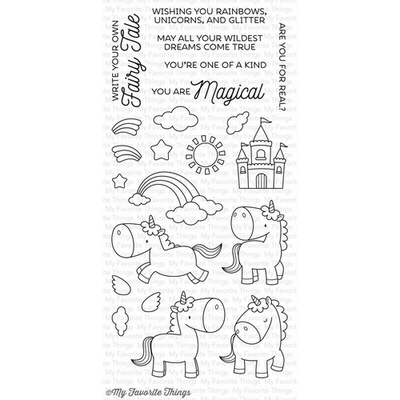 Акриловый штамп My Favorite Things - BB Magical Unicorns, 22 шт.