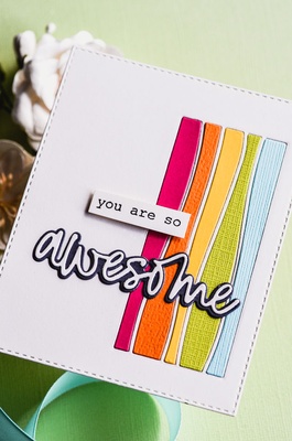 Ножи для вырубки от Memory Box - Awesome Jotted Script