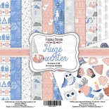Набор скрапбумаги - Huge Winter, 20x20 см, ТМ Фабрика Декора