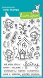 Штампы от Lawn Fawn - Frosty Fairy Friends, 33 шт