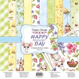 Набор скрапбумаги Happy Mouse Day 30,5x30,5 см 10 листов, ТМ Фабрика Декора