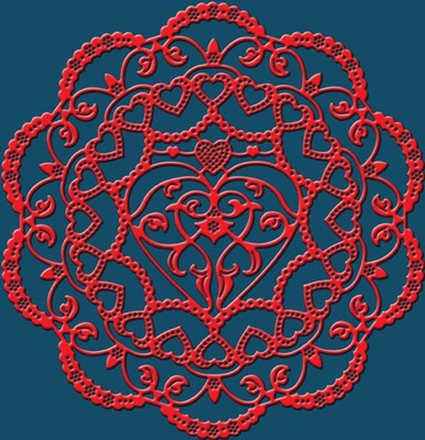 Лезвие Sophia's Heart от Cheery Lynn Designs
