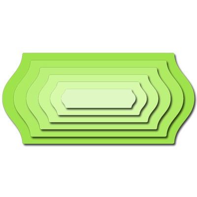 Ніж для вирубки Crafty Ann - Nesting Doll Tags 3