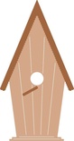 Нож для вырубки от Cheery Lynn Designs - Classic Birdhouse