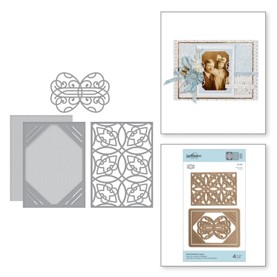 Ножи от Spellbinders -Swirl Booklet Insert