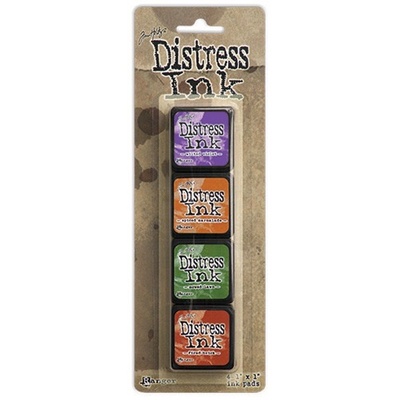 Набор штемпельных подушек Ranger - Distress Mini Ink Kit - Kit 15