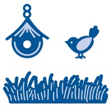 Набор лезвий Marianne Design Creatable - Grass, Bird & House