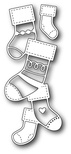 Нож для вырубки от Poppystamps - Stacked Stockings  