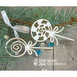 Чипборд ScrapBox - Леденцы Hk-008