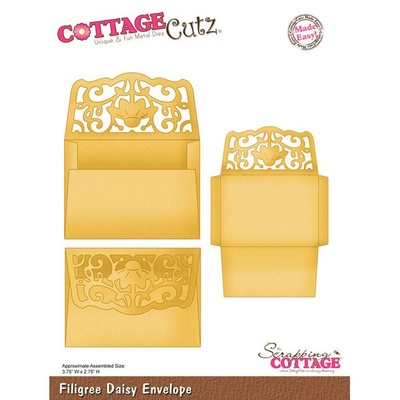 Лезвие CottageCutz Filigree Daisy Envelope
