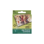 Уголки для фото от Pioneer - Photo Corners Self-Adhesive - прозрачные, 12мм, 250 шт.
