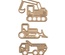 Нож для вырубки от Spellbinders - Tractors