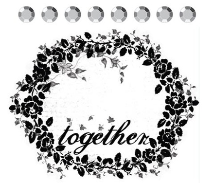 Акриловый штамп от компании Prima - Together