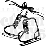 Штамп от Питерского Скрапклуба - Коньки