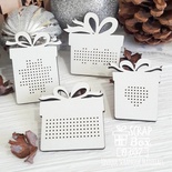 Деревянная фишка ScrapBox - Фишки для вышивки набор подарков Fl-037