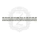Акриловый штамп Lesia Zgharda C004b Календарь