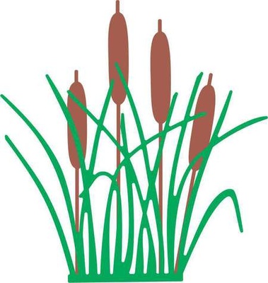 Нож для вырубки от Cheery Lynn Designs - Cattails and Reeds